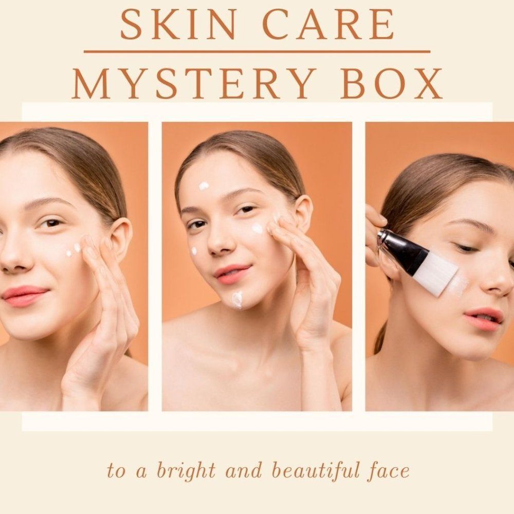 NEW AUTHENTIC HIGH END MYSTERY SKIN CARE BOX